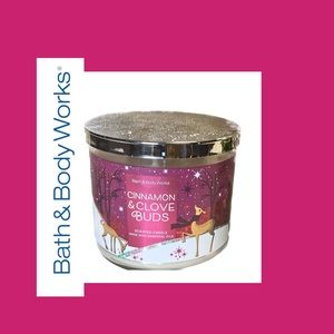 Bath & Body Works 3-wick candle | Cinnamon & Clove Buds | NWT